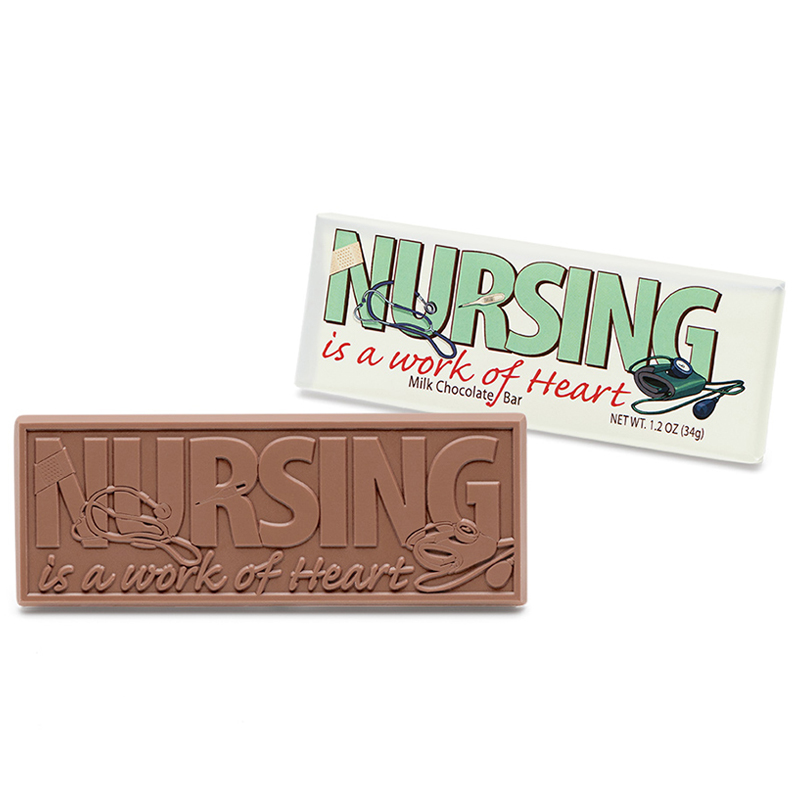 Stock chocolate bar for nurses